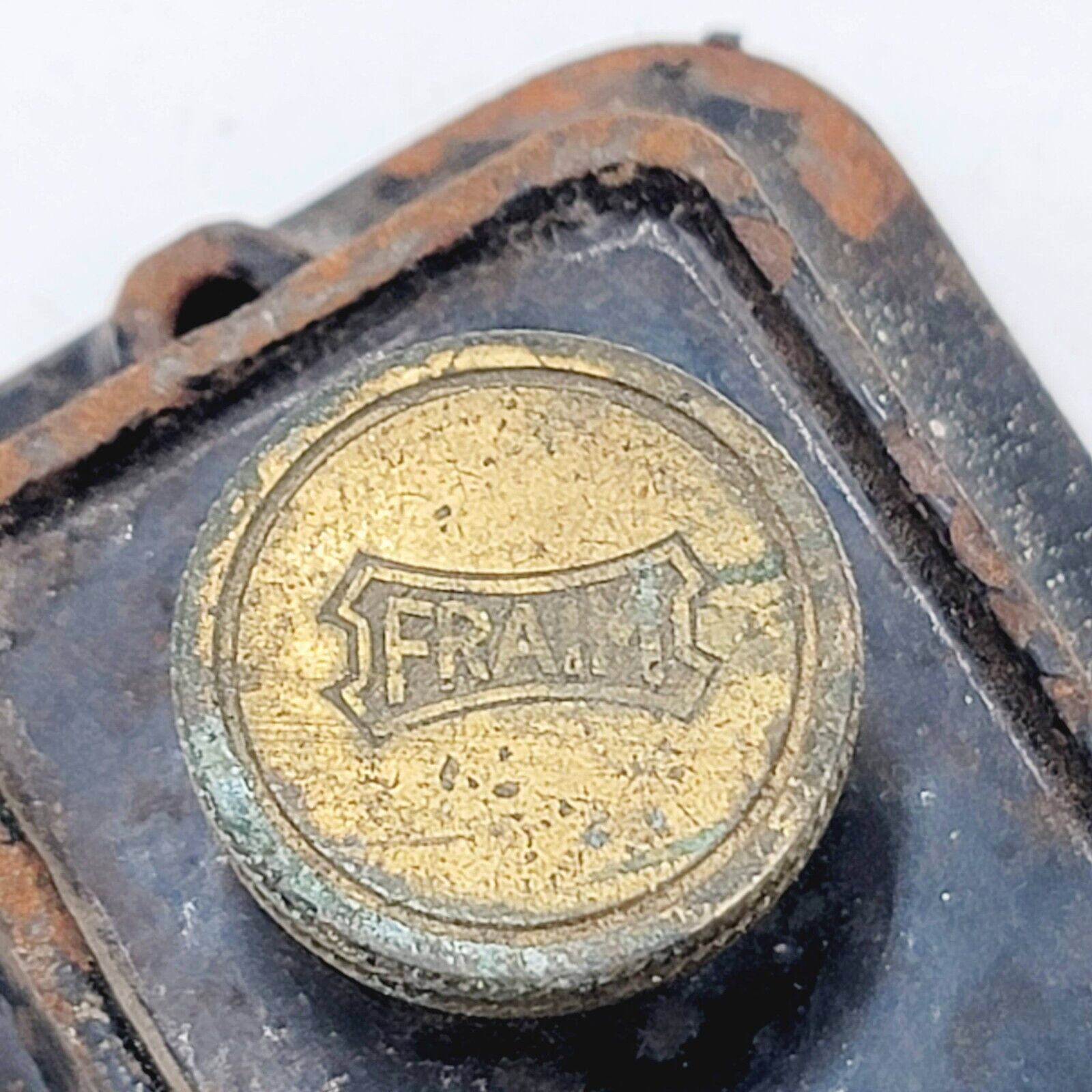 Vintage Fraim Surface Rim Night Lock Latch No Keeper Salvage Reclaimed