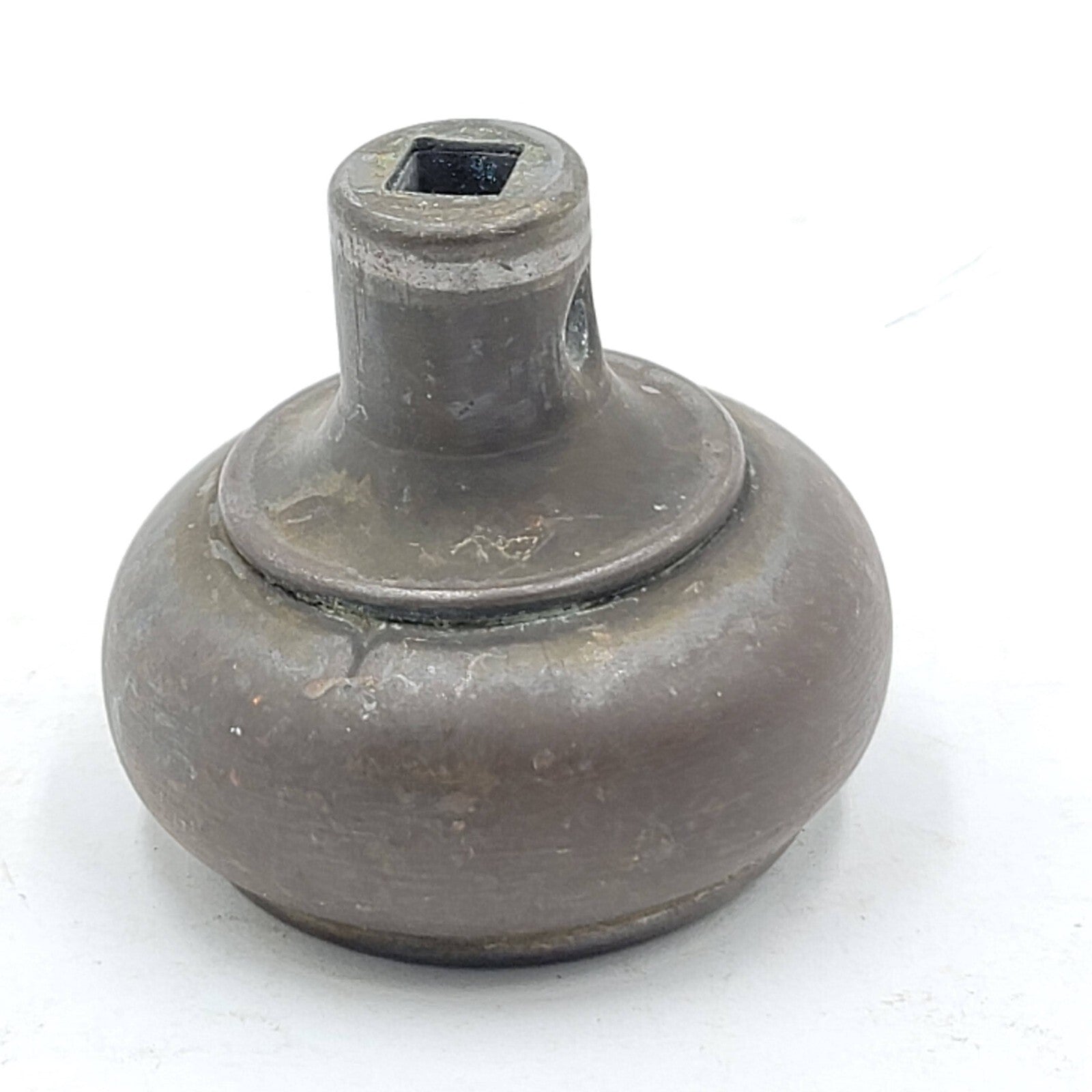 Vintage SINGLE Steel Doorknob Salvage Door Hardware 2.25"  47