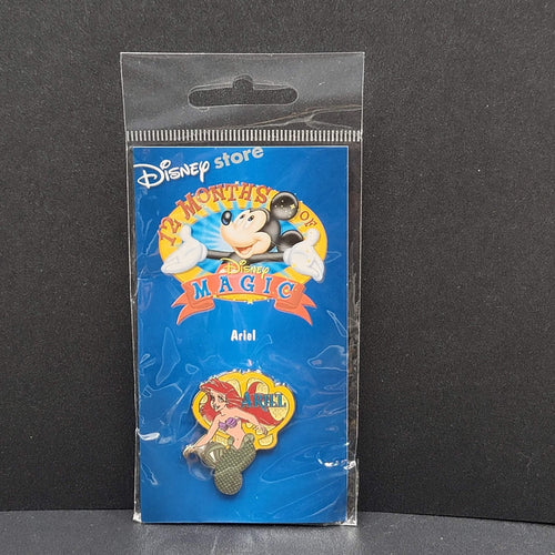 Disney Store 12 Months of Magic Ariel The Little Mermaid Pin