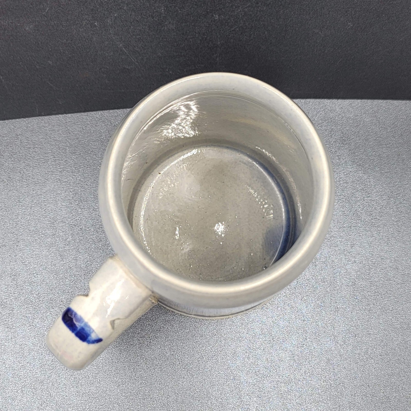 Vintage Pottery Mug Marzi Remy Stein MR Cobalt Blue Salt Glaze Stoneware 0.5L