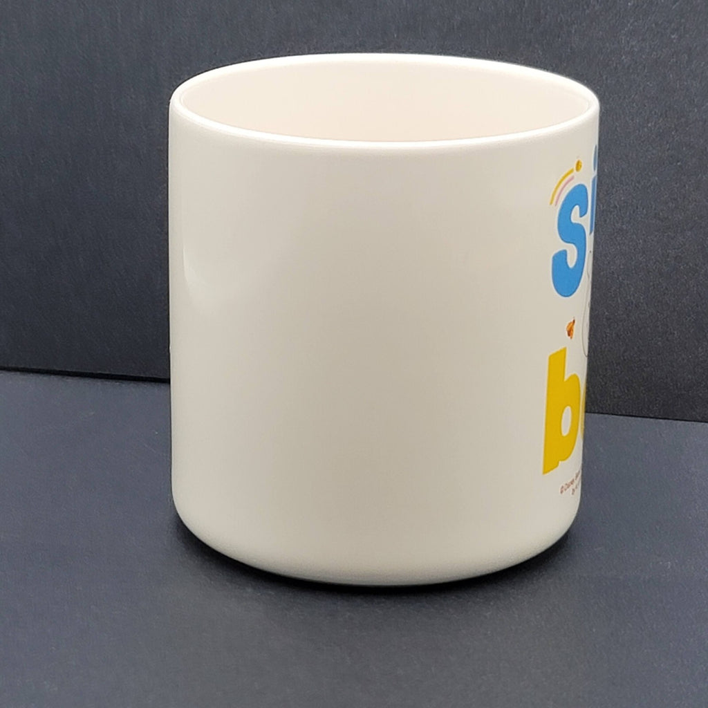 Disney Winnie the Pooh Coffee Mug Silly Old Bear White Blue Pink