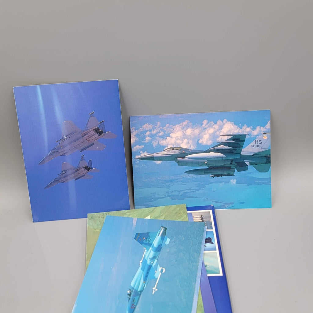 Jet Fighters National Air & Space Museum Smithsonian Set of 12 Postcards 1988