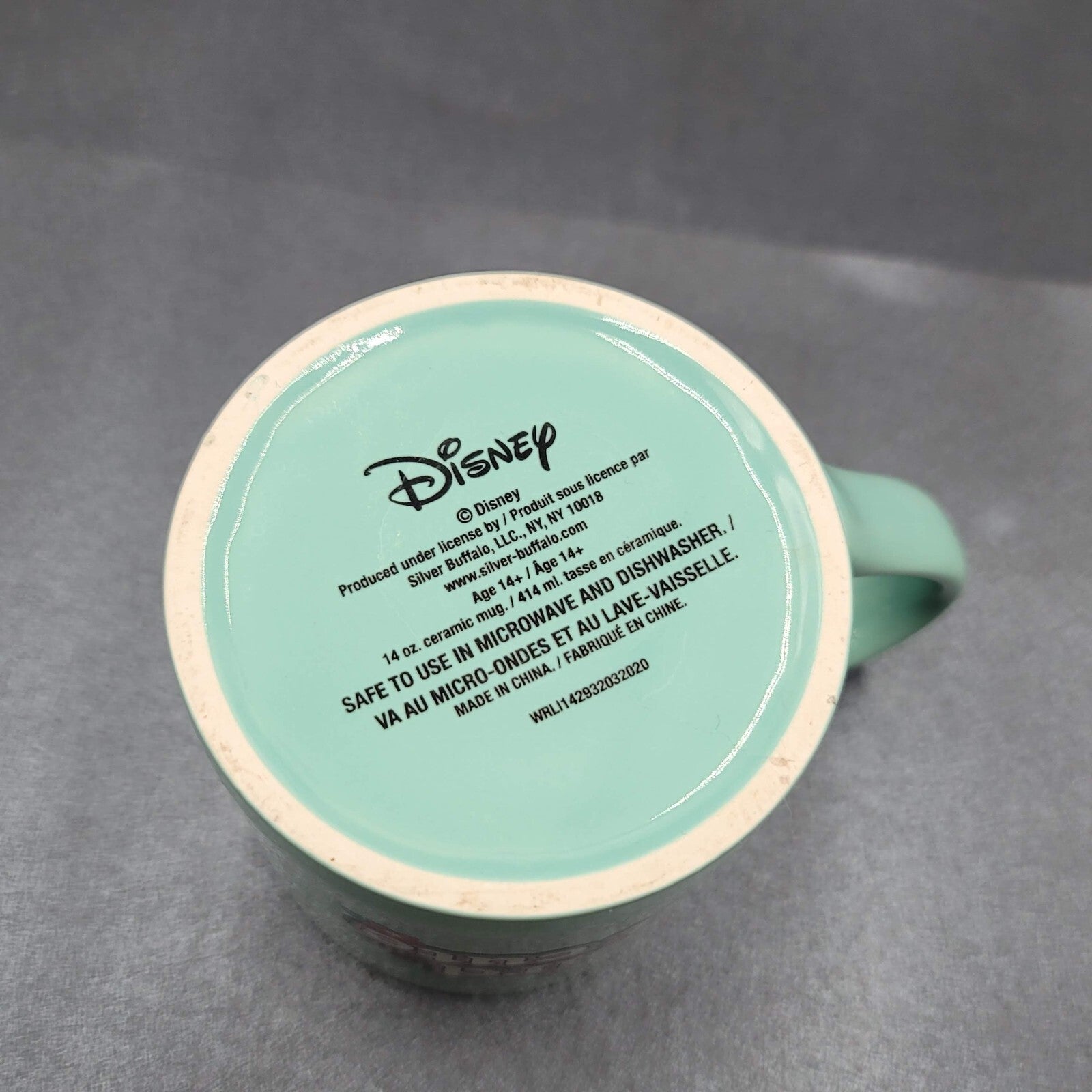 Disneys Stitch Ceramic Coffee Tea Mug "Weird but cute" Flowers
