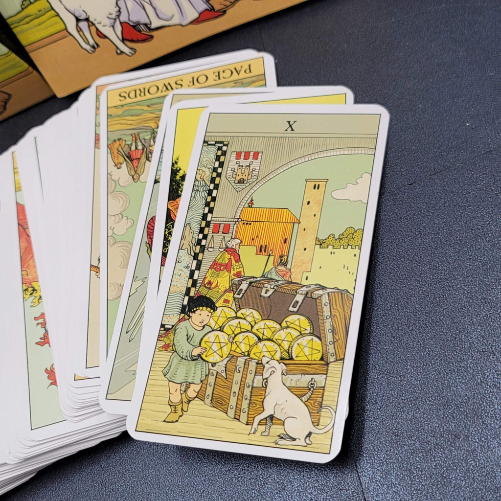 After Tarot Deck Companion Guidebook by Corrine Kenner Boxed Kit Made in Italy