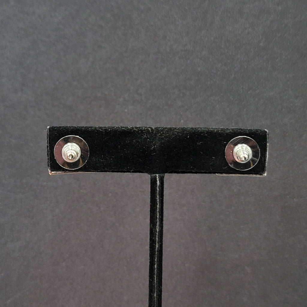Pierced Earrings PRIDE Rainbow Rectangle Studs 5/8"