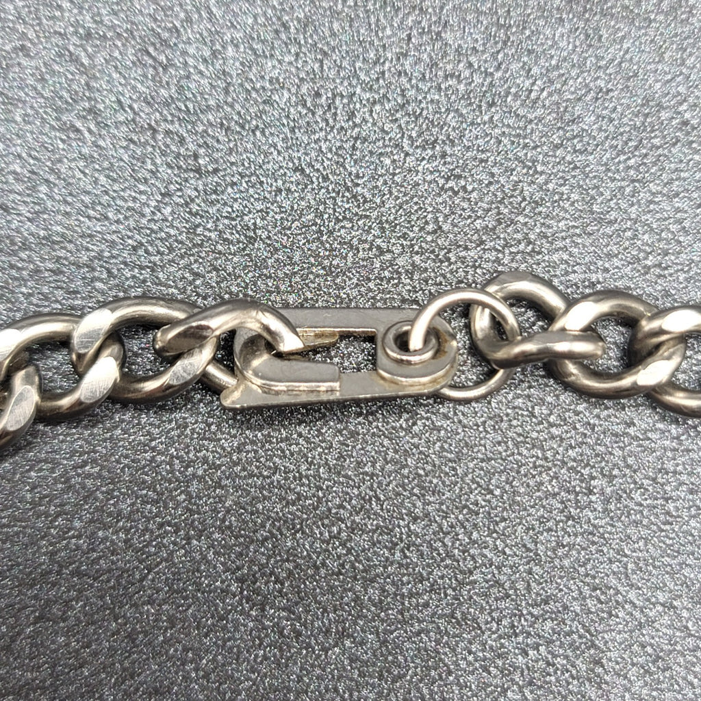 Medical Alert Bracelet  Anti-coagulants Stainless Steel 9" Pre Owned