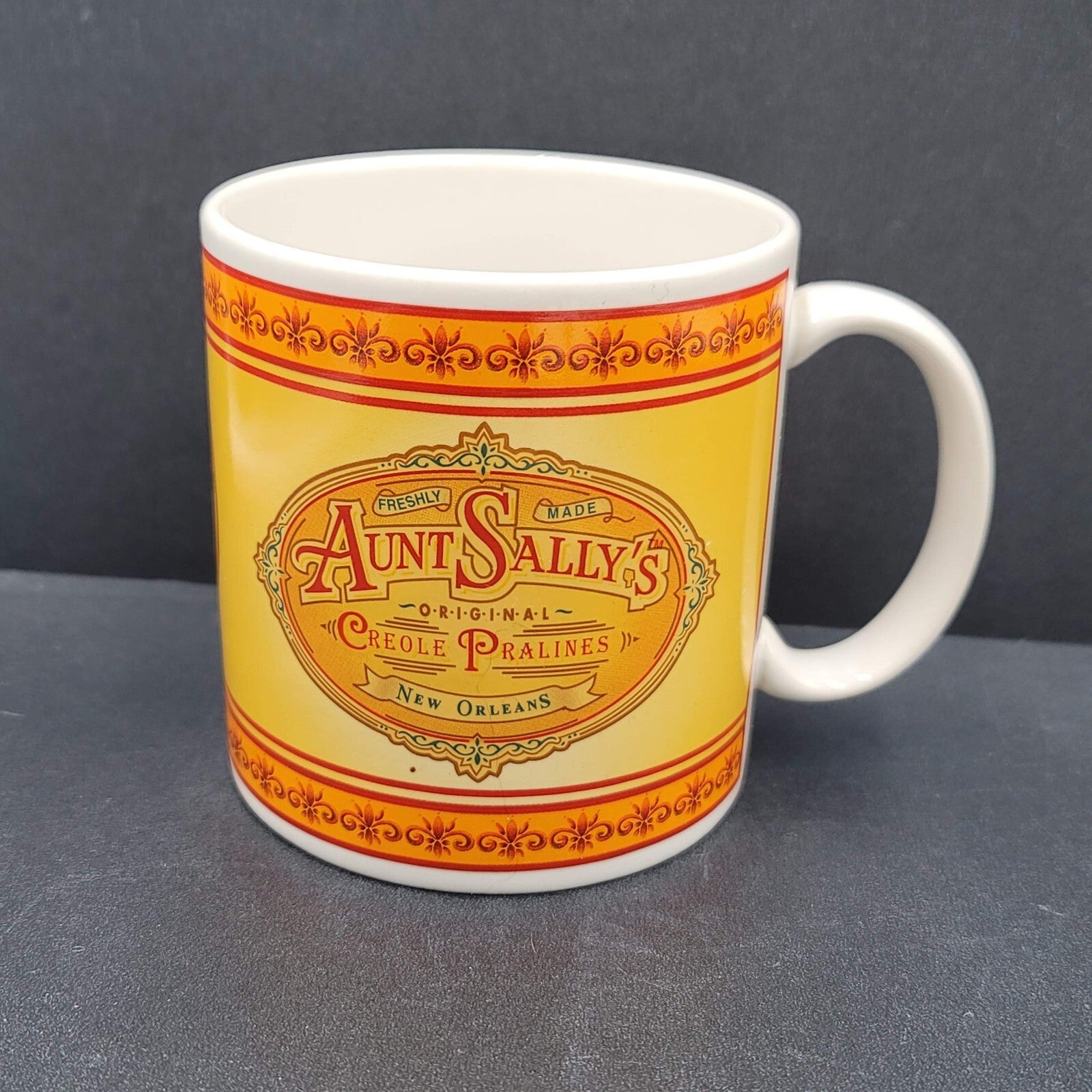 Aunt Sallys Praline Shops of New Orleans Coffee Mug Souvenir Cup