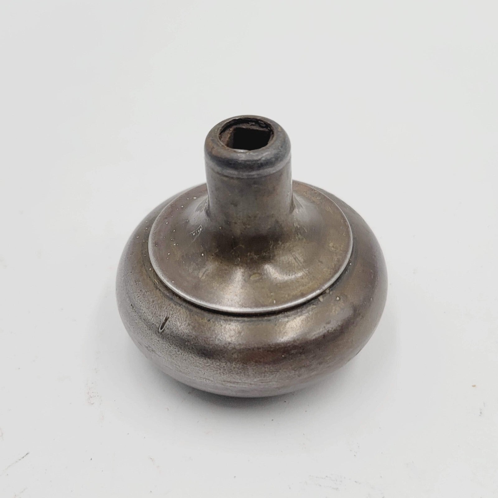 Vintage SINGLE Doorknob Steel Salvage Door Hardware  2106