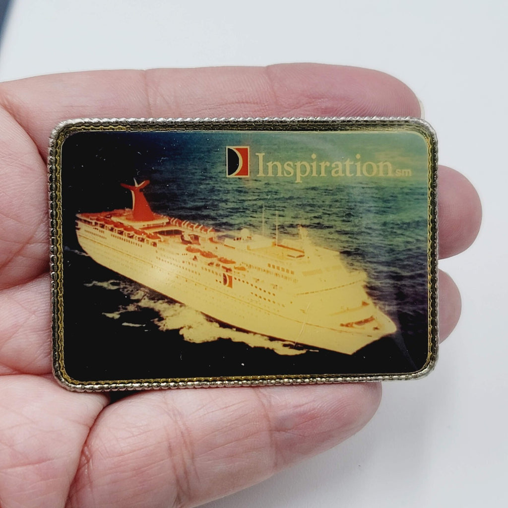 INSPIRATION JUBILEE CRUISE SHIP VINTAGE SOUVENIR REFRIGERATOR MAGNET 2