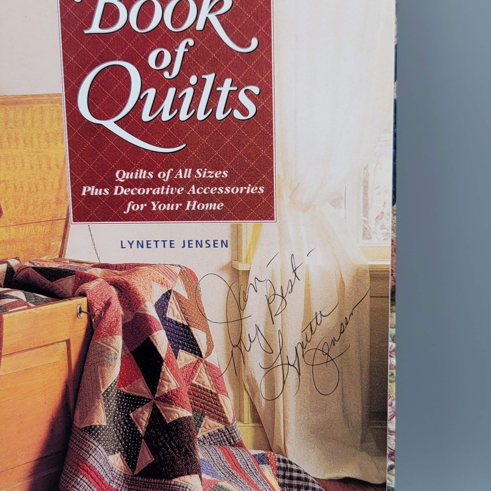 The Thimbleberries Book of Quilts Lynette Jensen Signed Quilting Patterns