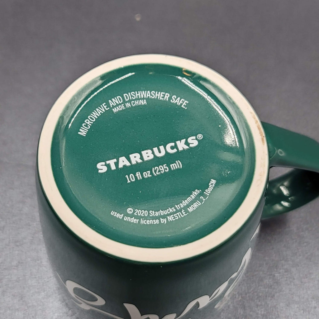 Starbucks Green Big Thank You Gift Mermaid Coffee Mug Cup 10oz 2020