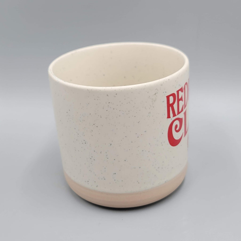 Redhead Club Ceramic Coffee Mug Speckled Beige Tall Tea Cup Collectible