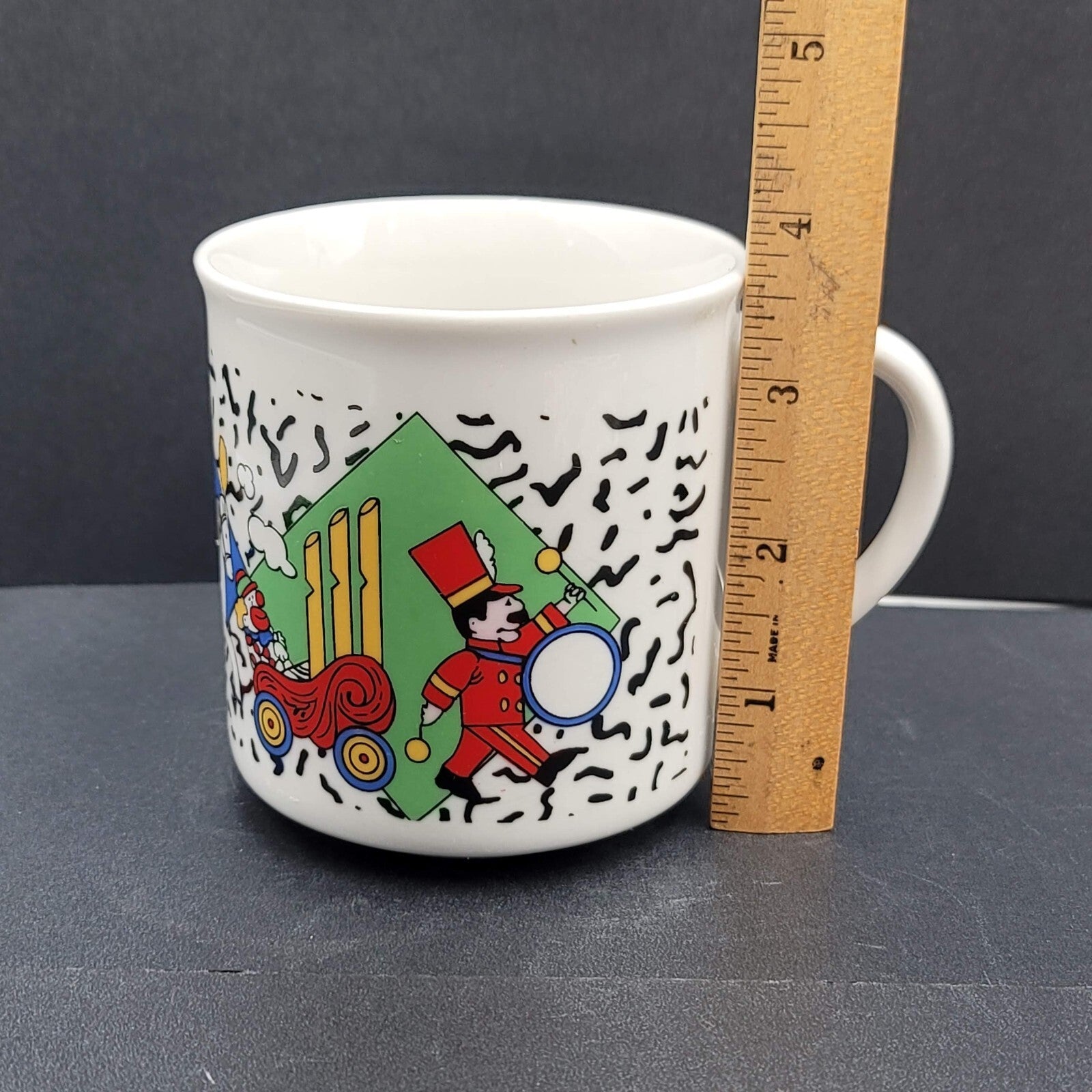 Vintage CIRCUS CIRCUS Casino Coffee Mug Cup Las Vegas Parade