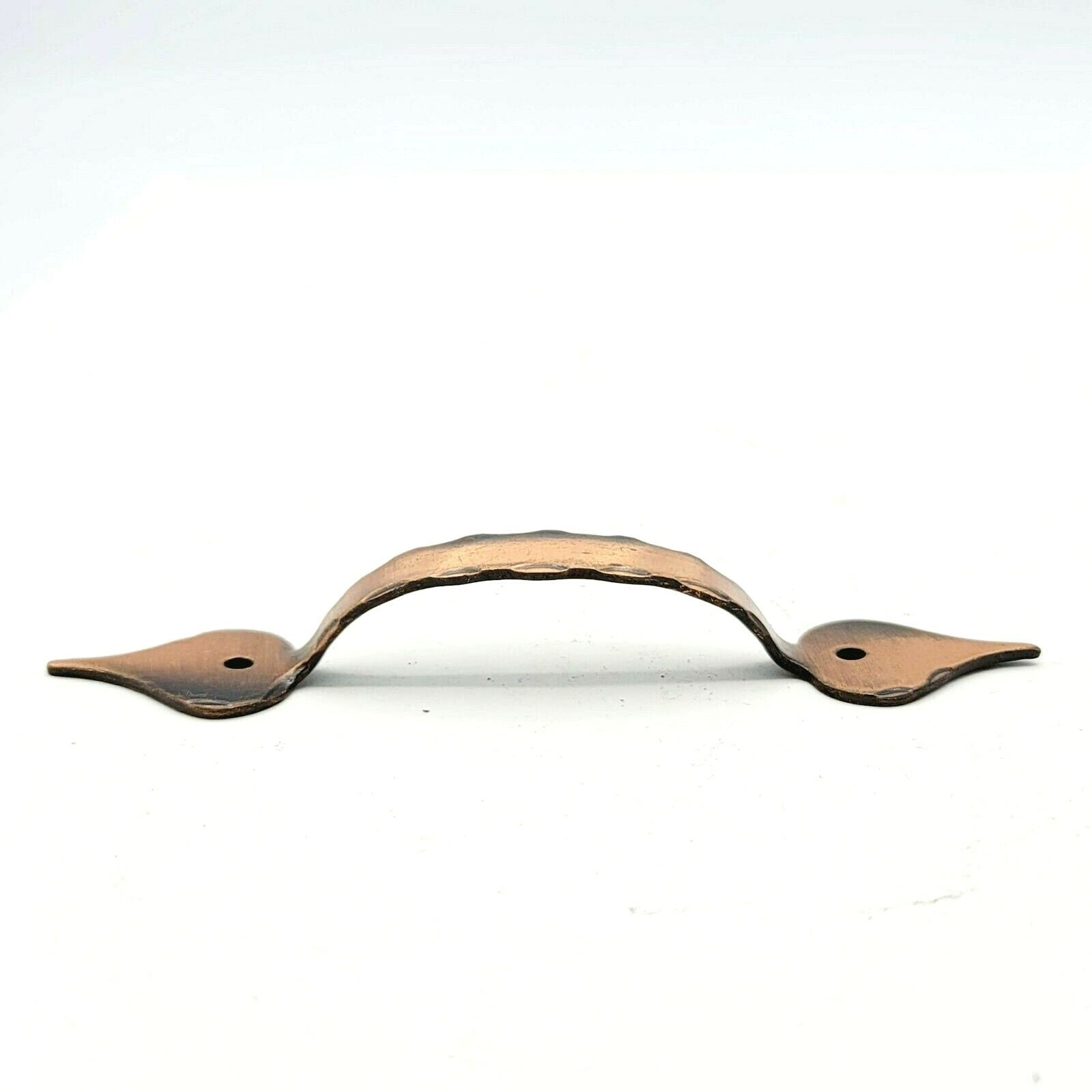 Vintage Hammered Copper Finish Cabinet Door Drawer Pulls 3 3/8" (holes) JAPAN