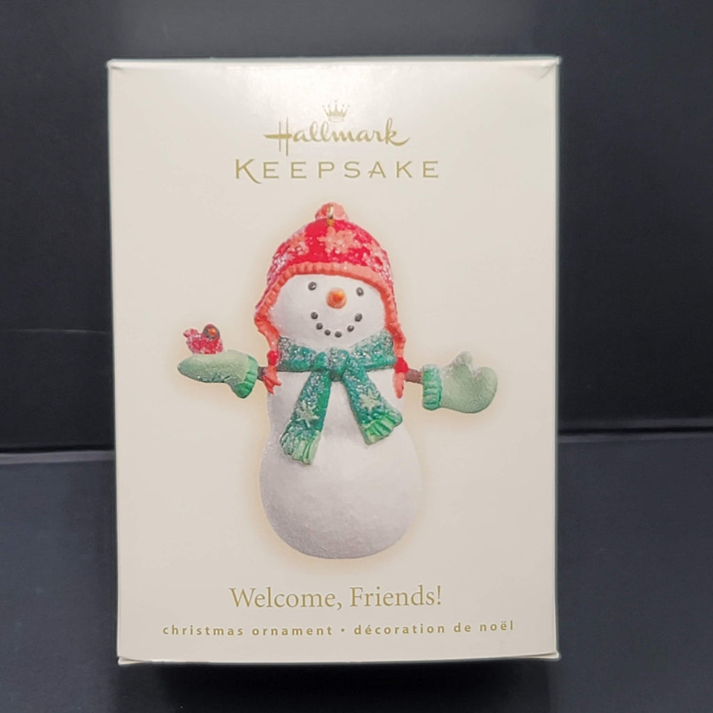2007 Hallmark Keepsake Welcome Friends! Christmas Ornament