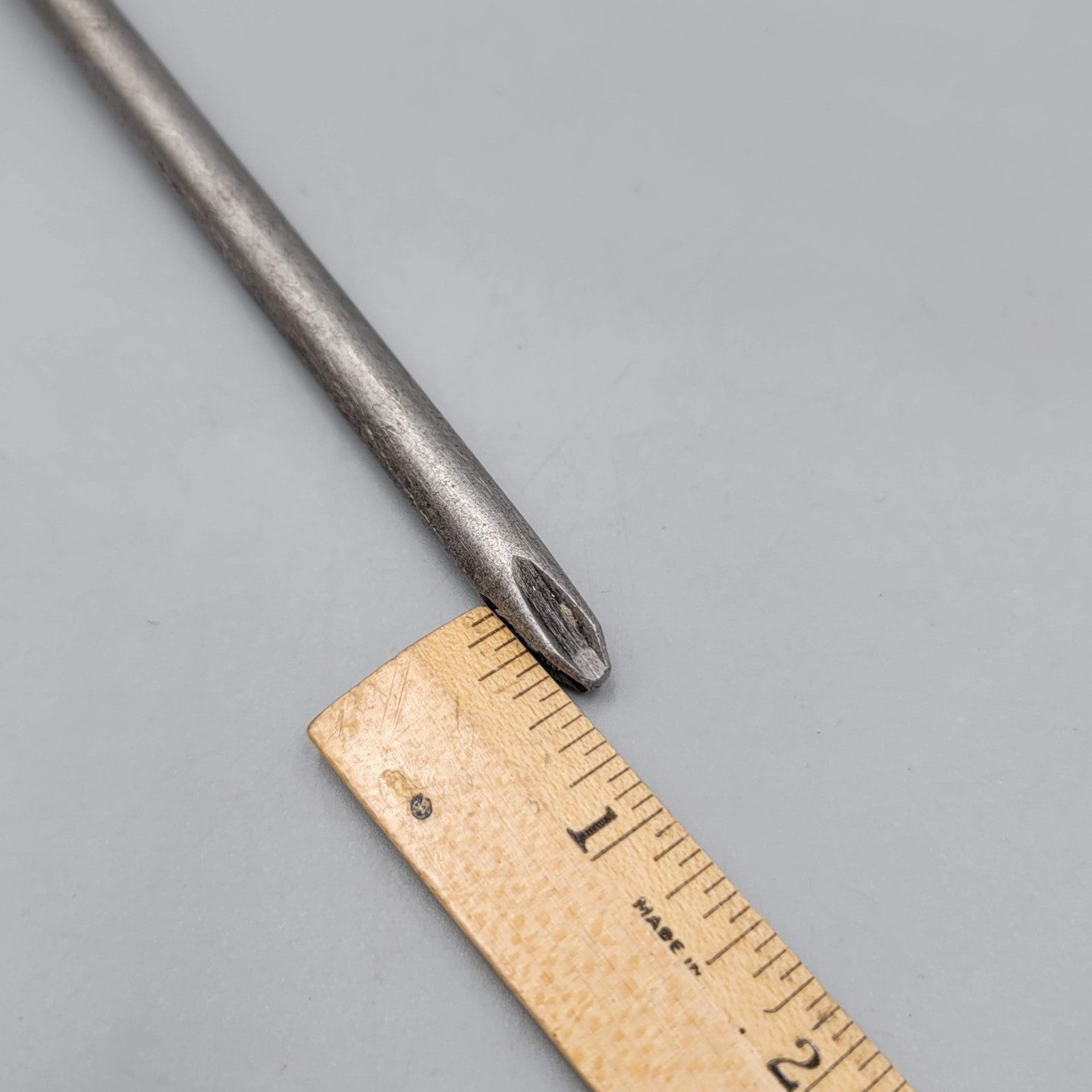 Vintage STANLEY 2703 Wood Handle PHILLIPS Screwdriver 11.5" Made in USA