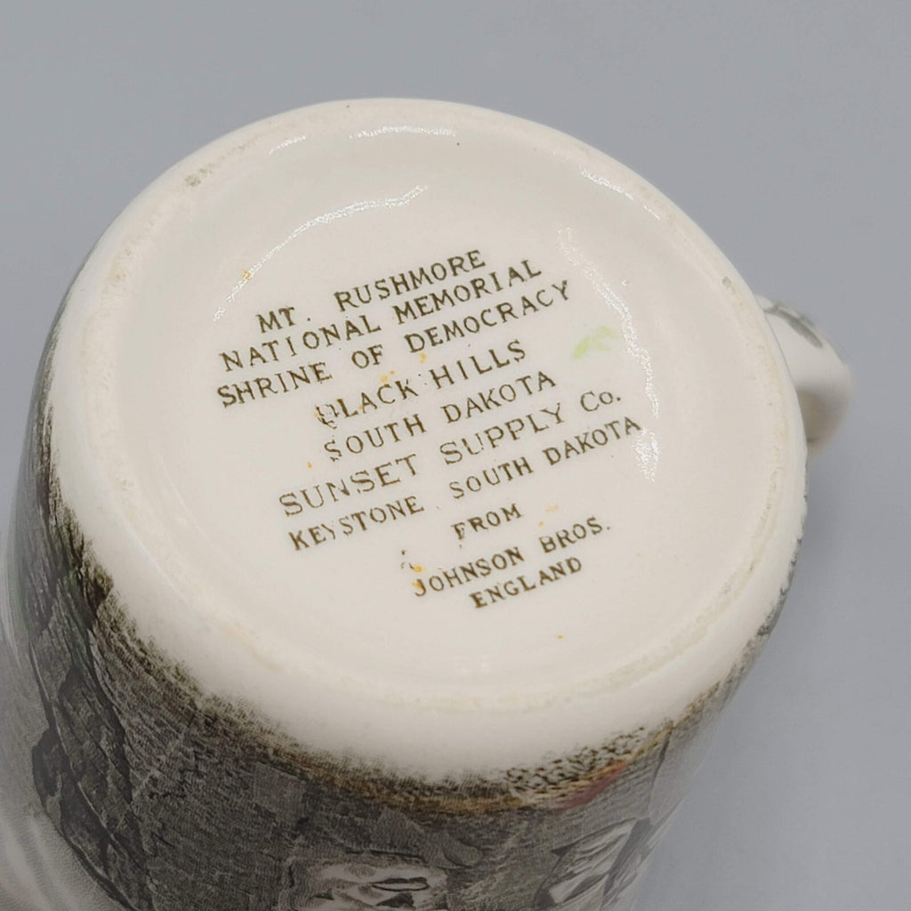 Johnson Brothers Mt Rushmore Mug Black Hills Sunset Supply South Dakota England