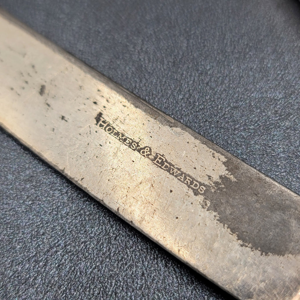 6 Antique Holmes Edwards Dinner Knives Flower 1 Serving Spoon