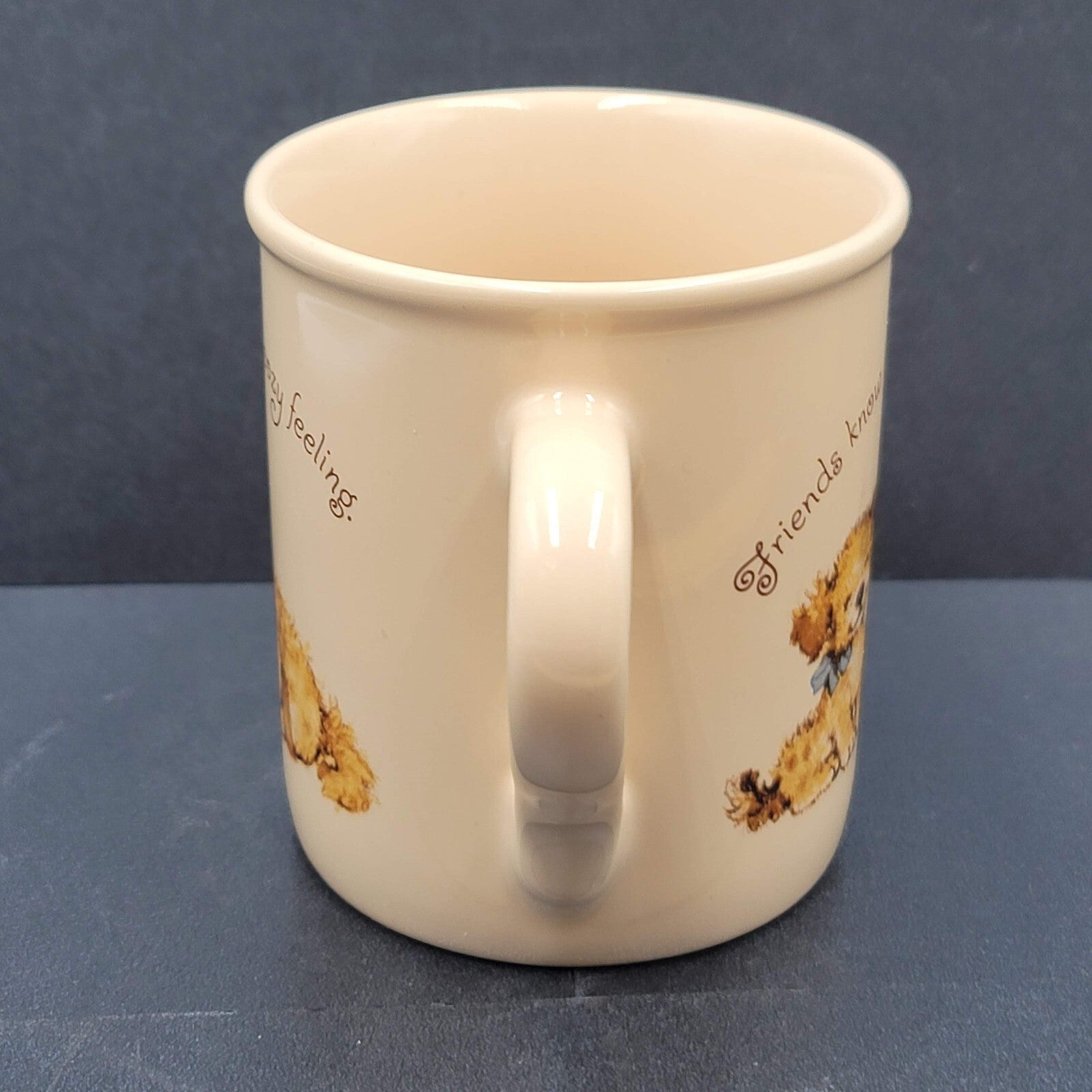 Vintage Hallmark Mug Mates Coffee Mug Puppy Dog Youve Got a Friend CUTE