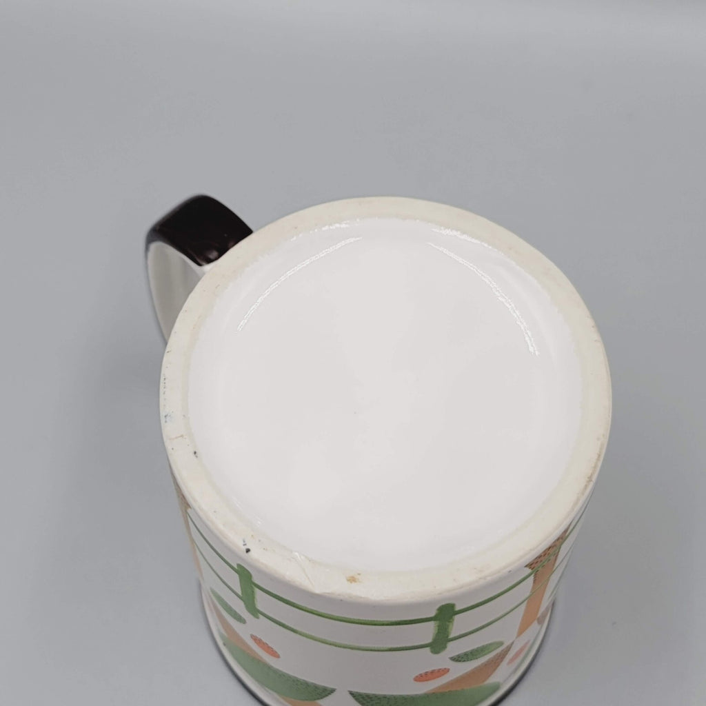 Vintage Scandinavian Tree Coffee Mug Ceramic Made in Japan