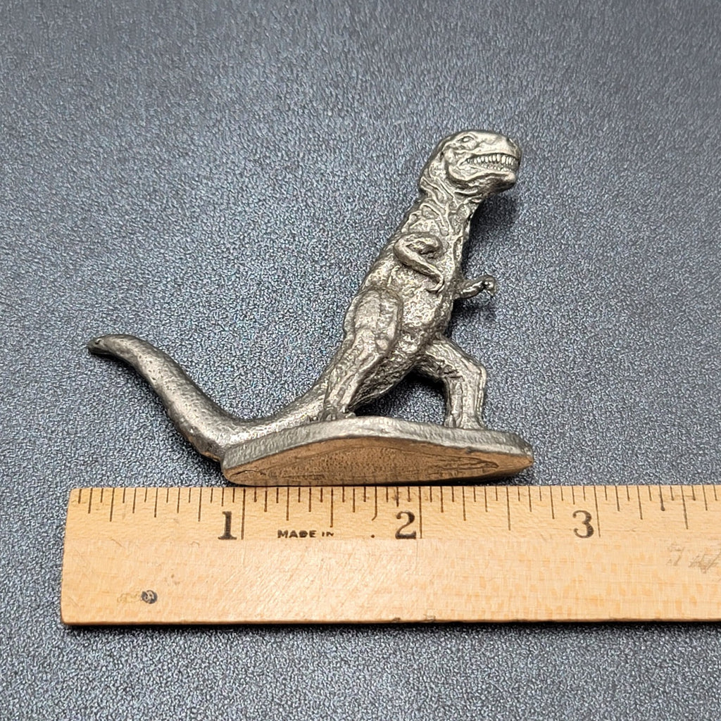 Grenadier Pewter Tyrannosaurus Rex T Rex Jurassic Dinosaur Mini Figurine 2"