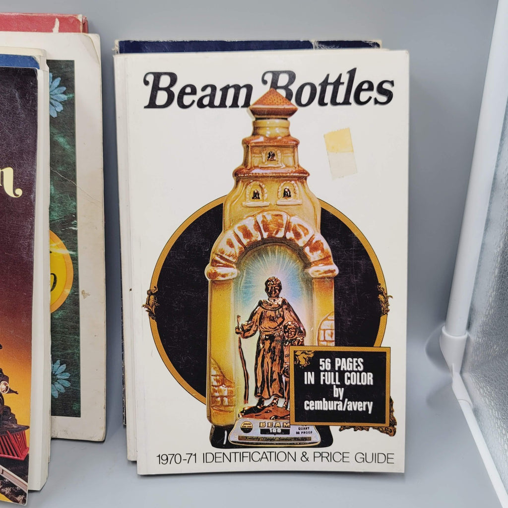 Jim Beam Bottles Collector Books Lot of 13 and Other Collectible Decanters