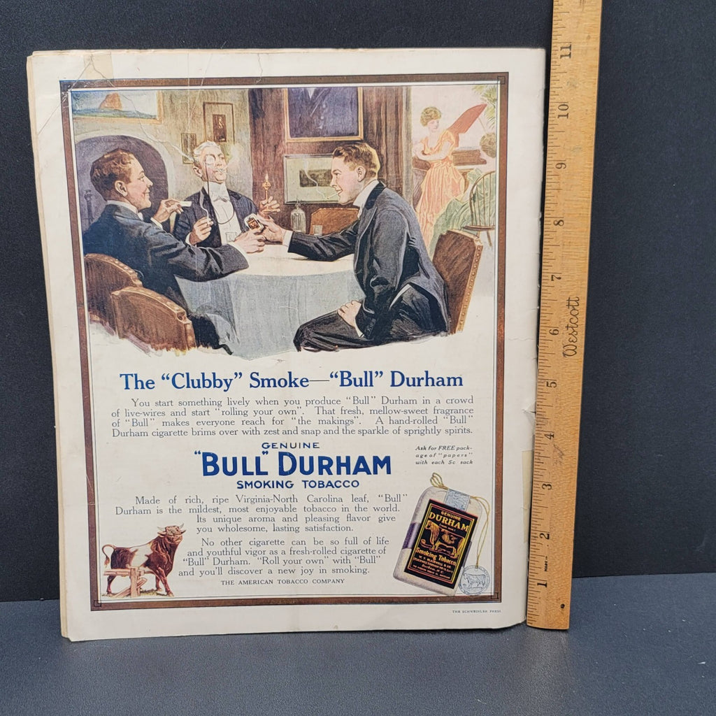 Antique Judge Humor MAGAZINE Good Night Nurse Kissing Jan 22 1916