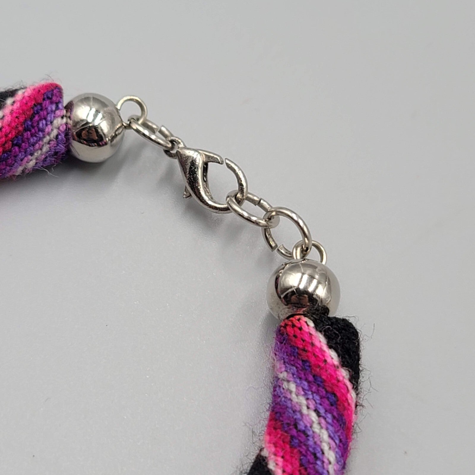 Baja Bangle Bracelet Woven Fabric  Men Women 7.5 in