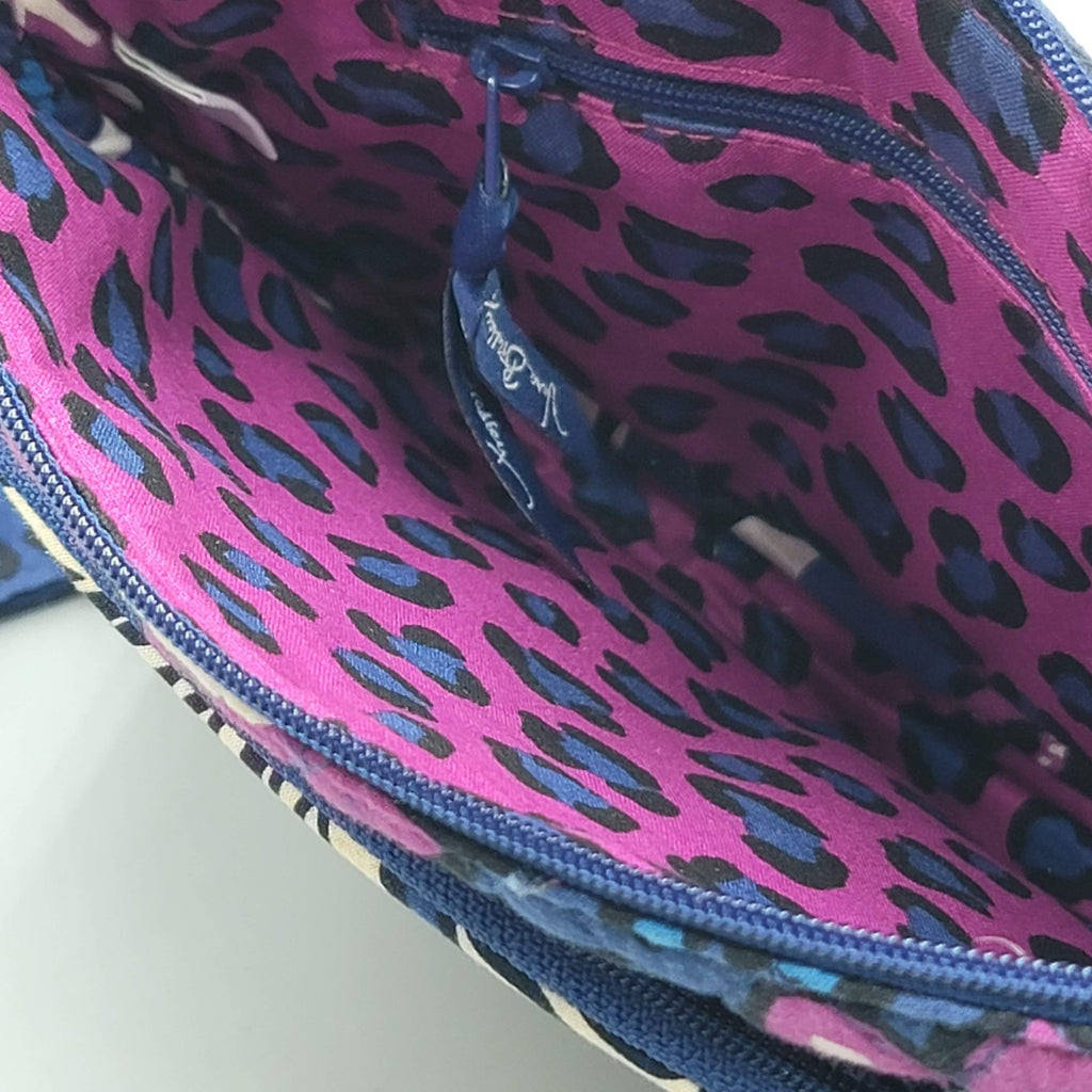 Vera Bradley Hipster Cross body African Violet Retired Pattern Blue Purple