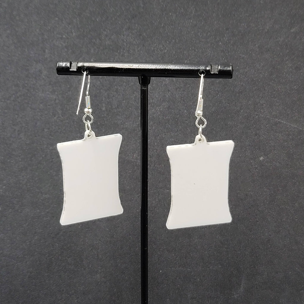 Pierced Earrings TAKIS Fuego Snacks Bag Fun Novelty 1 3/8"