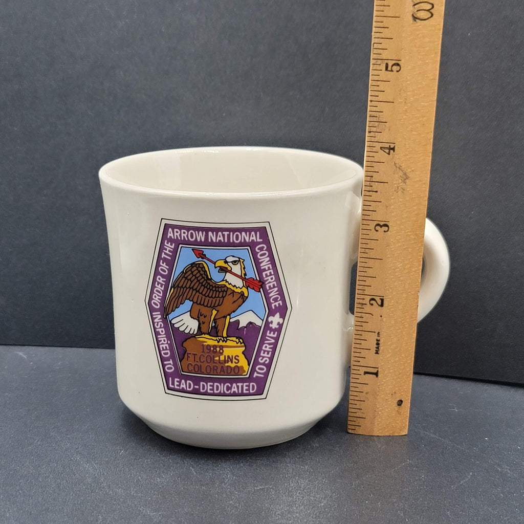 Order of The Arrow Boy Scouts of America Coffee Mug 1988 Ft Collins Colorado