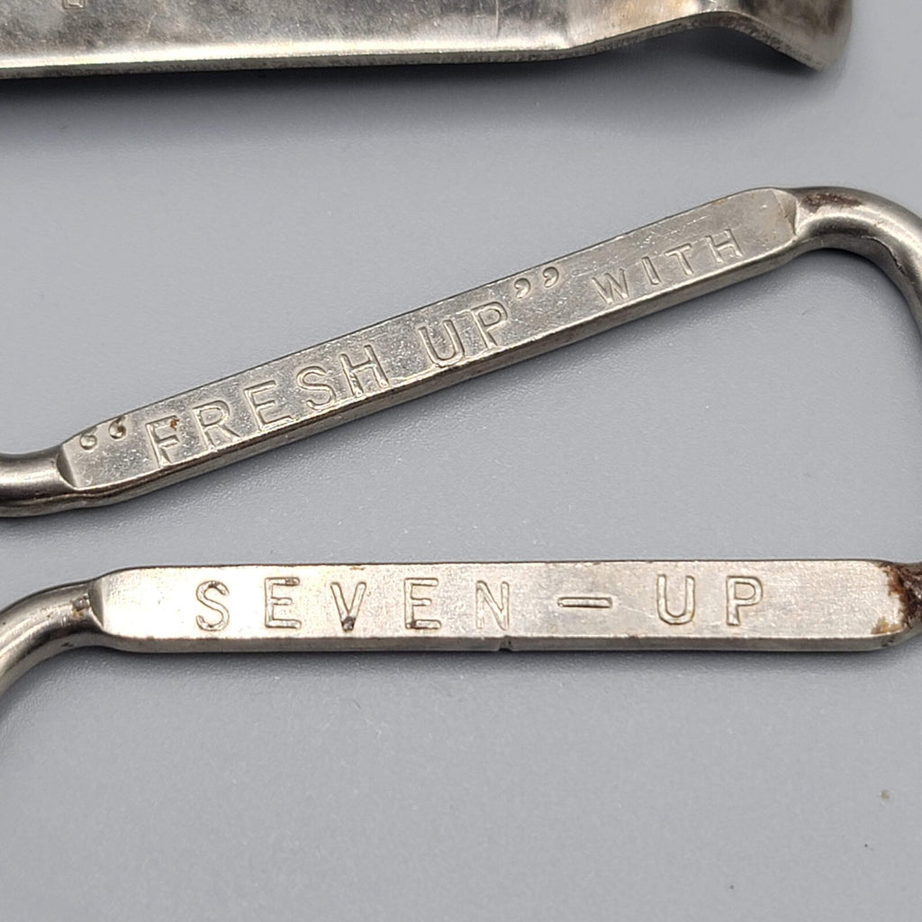 Vintage Seven Up Bottle Opener Advertising Handy Church Key 2