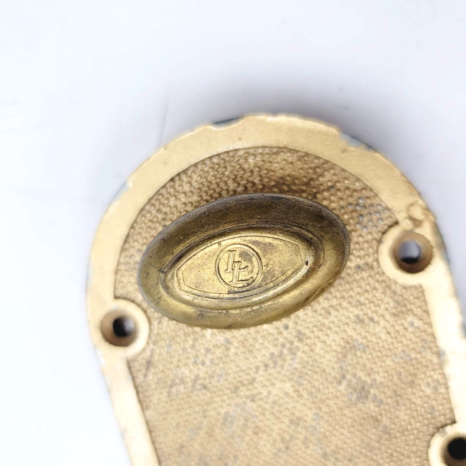 Vintage Hinged Surface Rim Night Lock Latch No Keeper Salvage Reclaimed