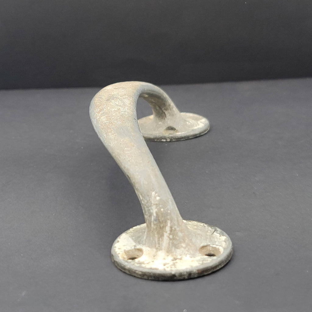 Vintage Pot Metal Pull Large Shabby Reclaimed Salvage Hardware 7.25"