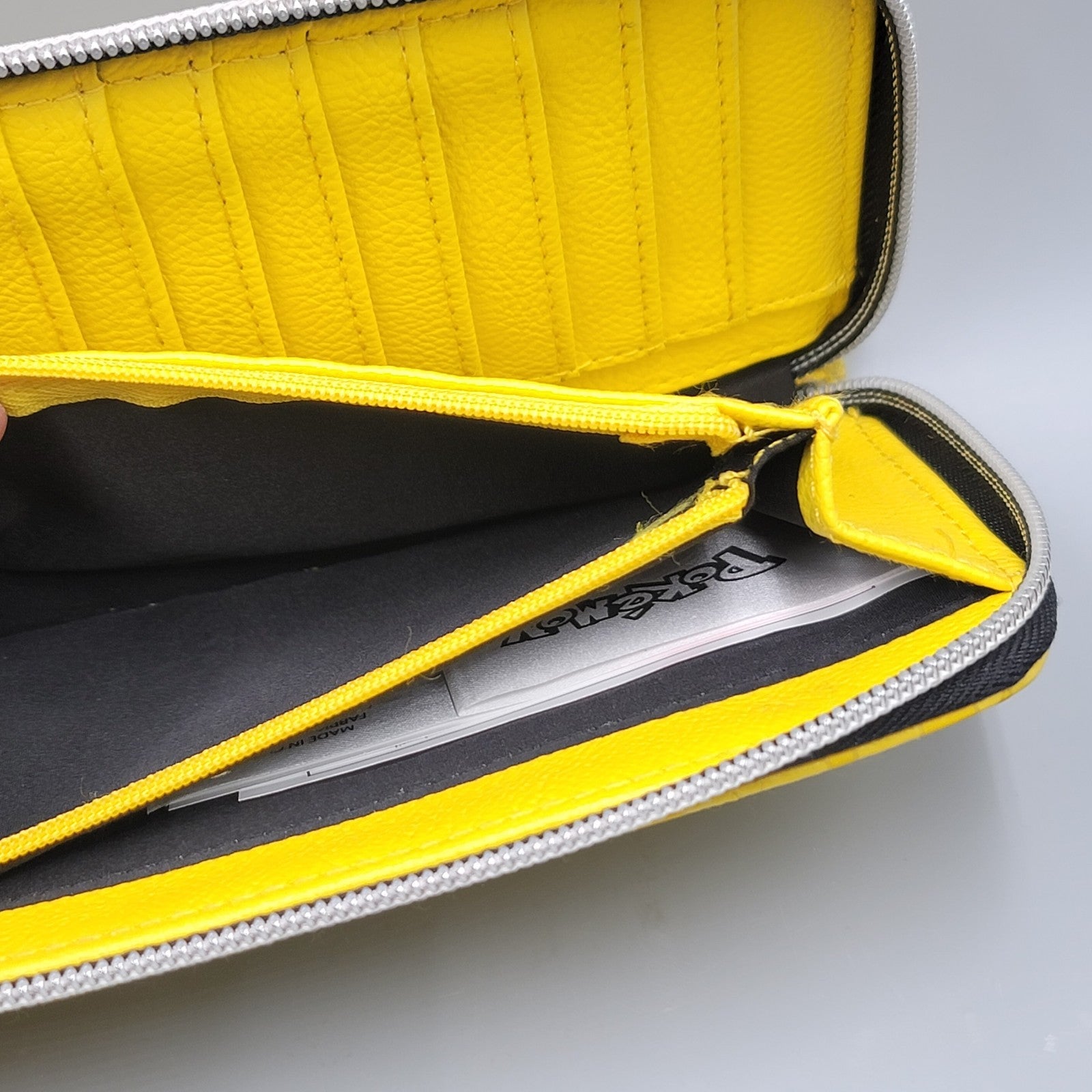 Loungefly Pikachu Zip Around Wallet Yellow Pokemon Cosplay Pre-Owned