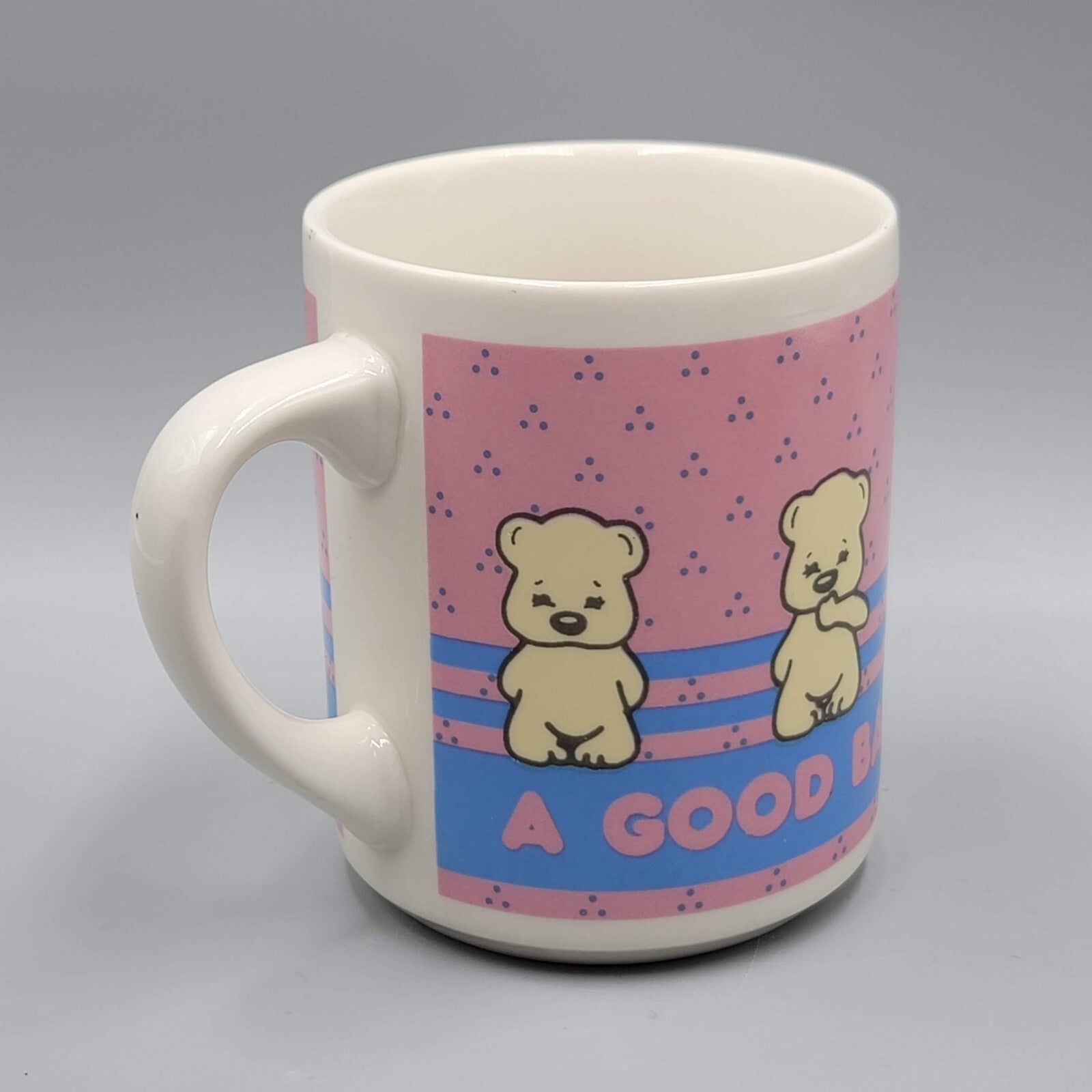 Vintage ABBEY PRESS A Good Babysitter Is A Blessing Coffee Mug Bear