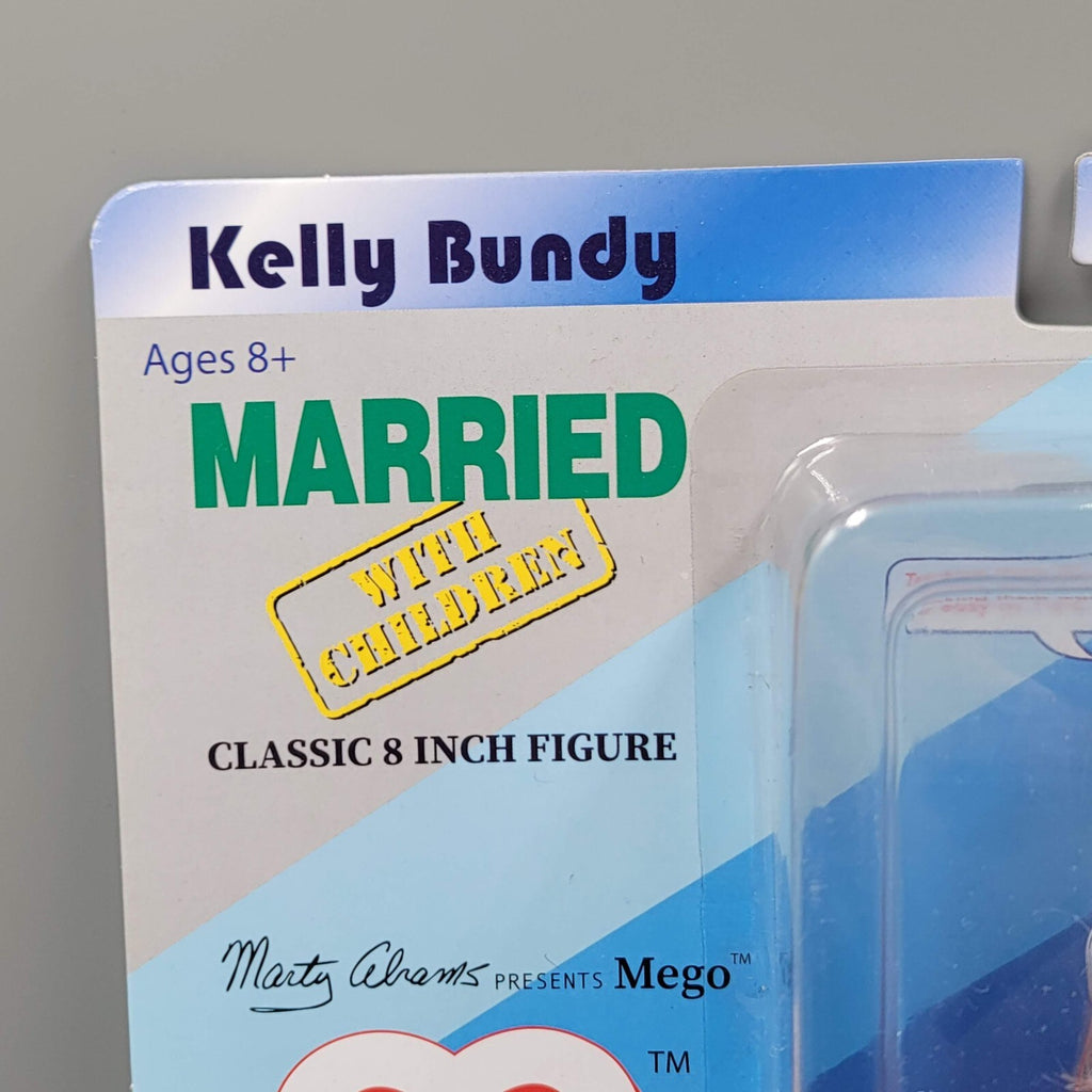 Married Children Kelly Bundy Action Figure Mego 8" TV Favorites Red Dress #0837