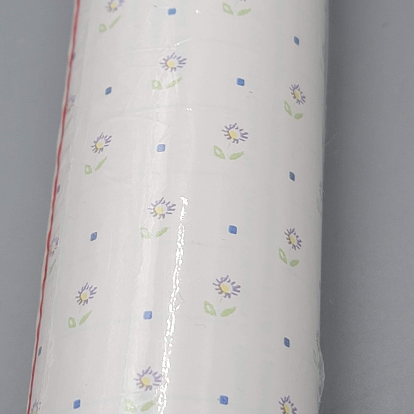 Vintage Contact Paper Collections 24 Ft x 18 in Roll NOS Purple Daisy