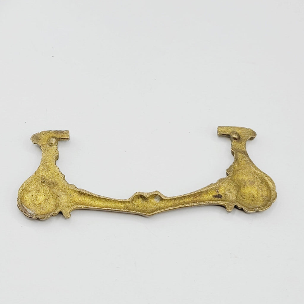 Vintage Brass Bail Pull Handle Replacement 3" Salvage Hardware   .0196