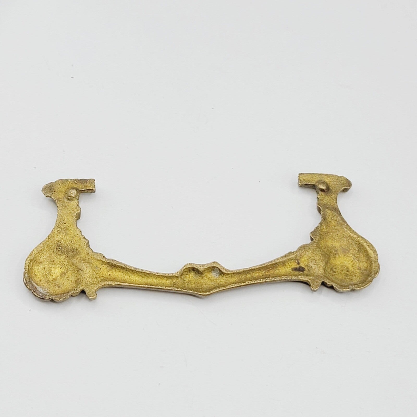 Vintage Brass Bail Pull Handle Replacement 3" Salvage Hardware   .0196