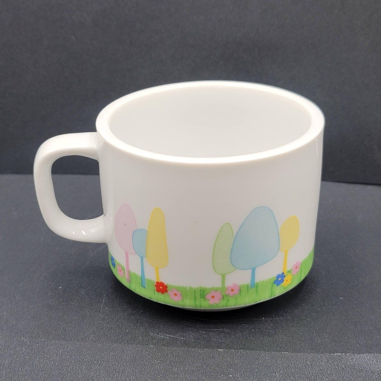 Vintage Walt Disney Productions Stacking Pluto Bird Coffee Mug Cup Japan
