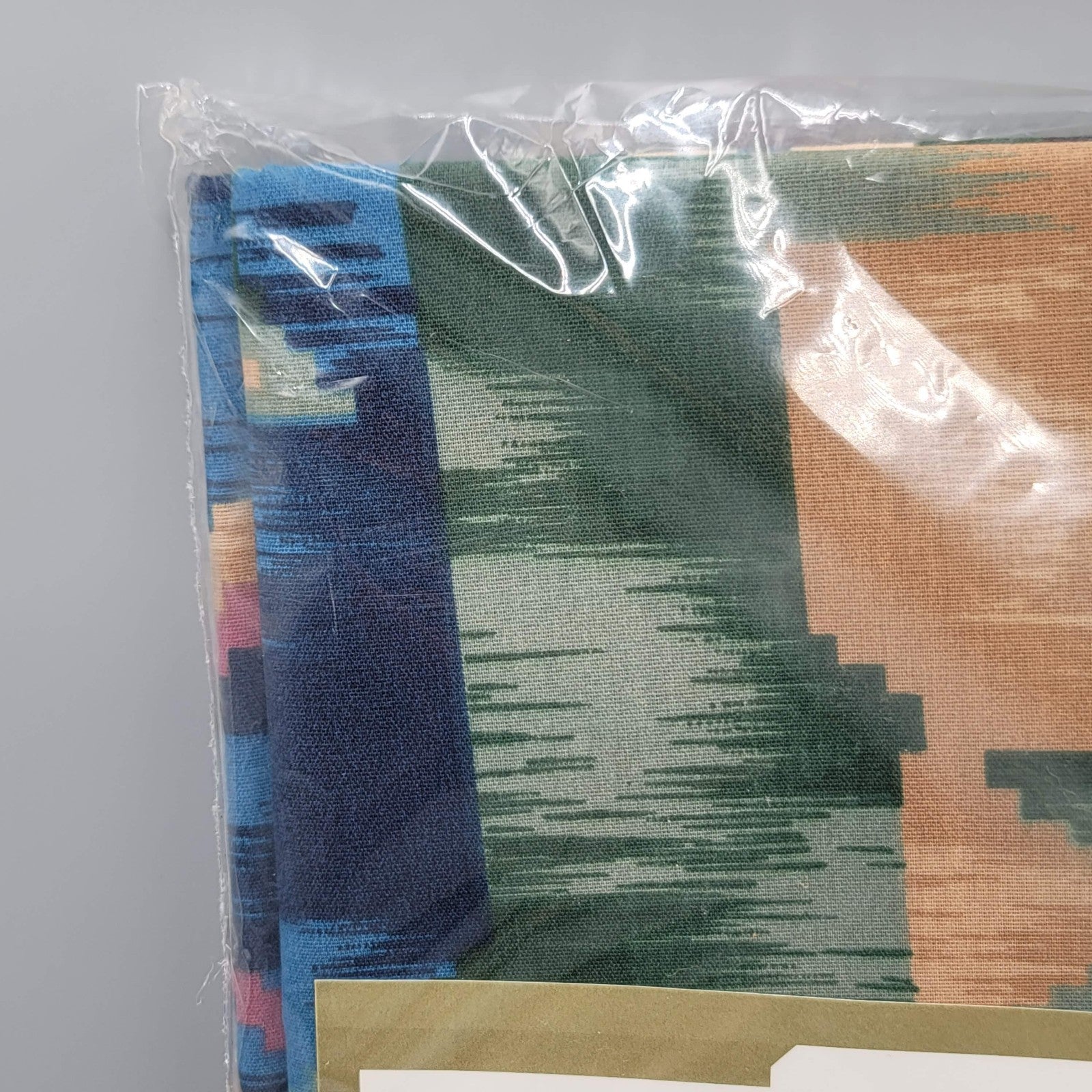 Vintage Bardwil Linens Zambesi African Print Tablecloth 60" x 84" Oblong NOS NEW