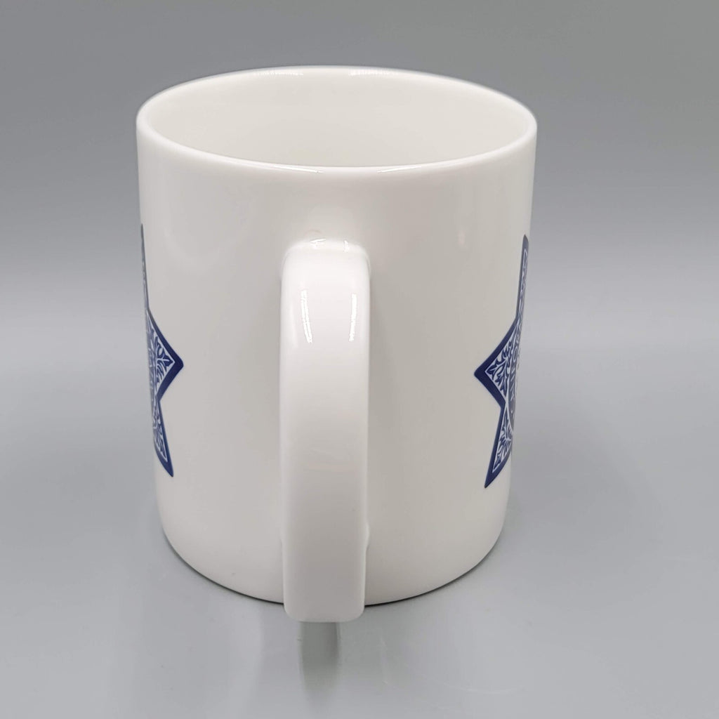 California Highway Patrol Coffee Mug CHP Blue White 
