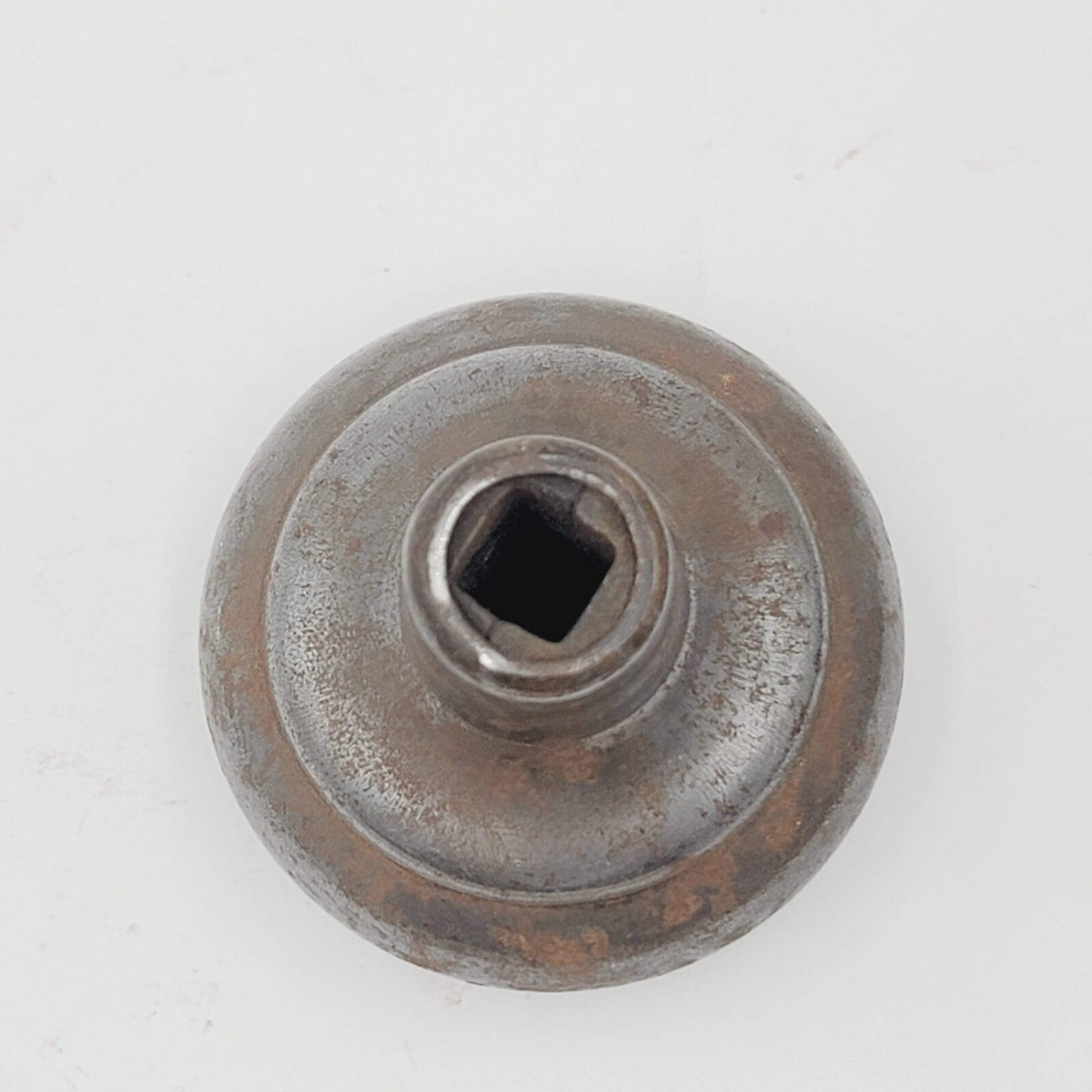 Vintage SINGLE Small Ringed Doorknob Salvage Door Hardware 2" (200dk)