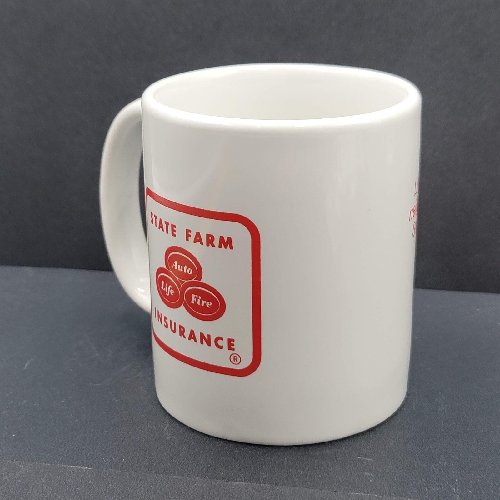 State Farm Insurance Like A Good Neighbor Advertising Coffee Mug Tea Cup 12 oz