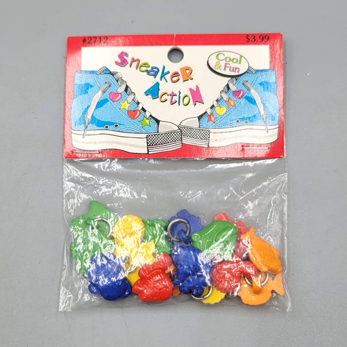Blumenthal Lansing Sneaker Action Shoelace Charms 16 Count Multicolor #2712