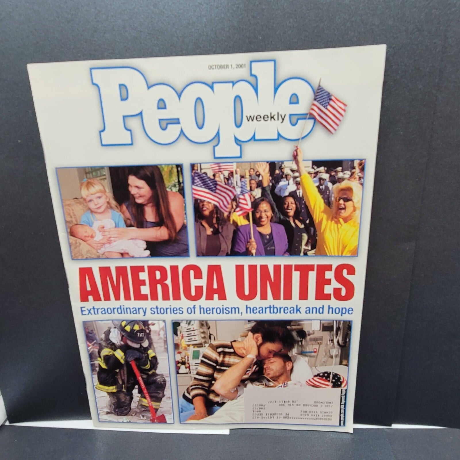 Lot of 5 9/11 Magazines Time People September 11 2001 (1 Duplicate)