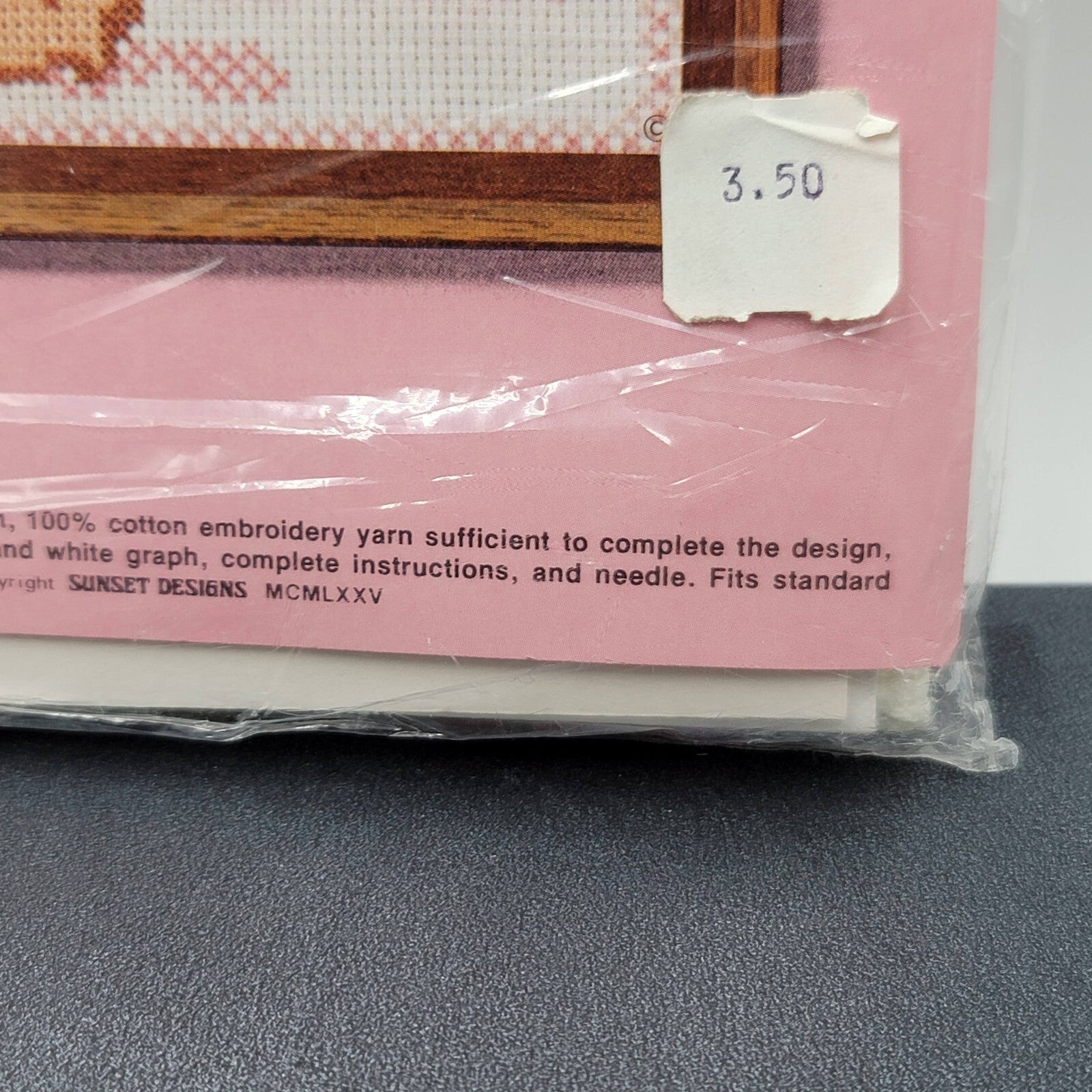 Jiffy Stitchery Sunset Cross Stitch Kit Baby Girl Donna Kooler Free Shipping