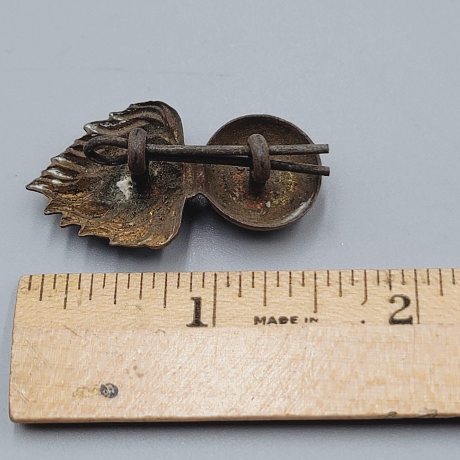 Vintage Antique Canadian 7th Fusiliers Badge 1.5"