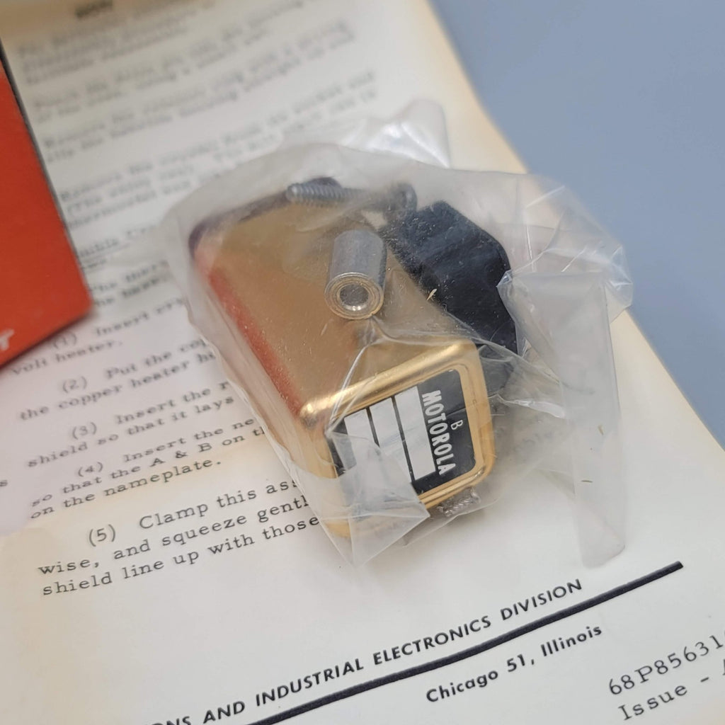 Vintage Motorola Crystal Oven Conversion Kit SK-9478 w Org Box New Old Stock NOS